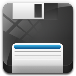 Floppy Drive 3 Icon 256x256 png